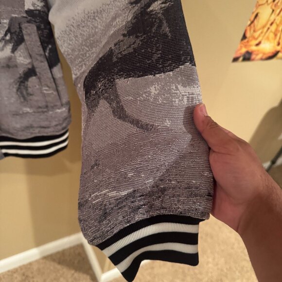 Compton Cowboys x Forever 21 Men’s Varsity Jacket – Large – Western Horseback Gr - Picture 2 of 16